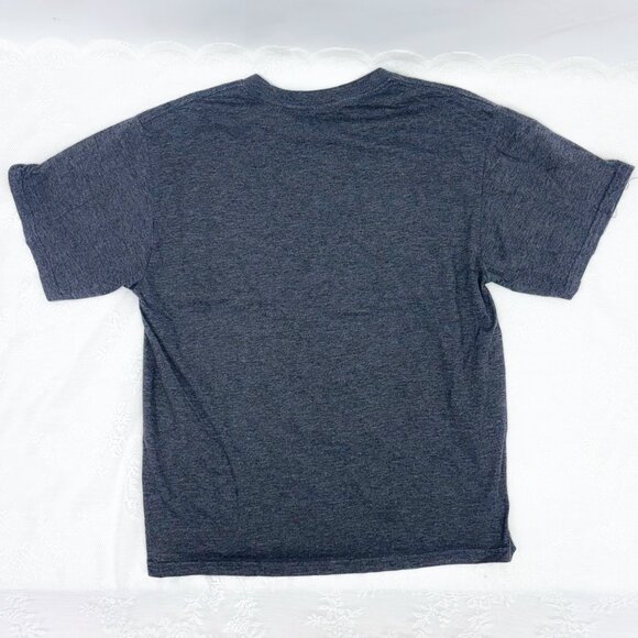 FORTNITE Vertex T-Shirt Men's Heathered Grey Gamer Shirt XL Boys - Picture 4 of 4